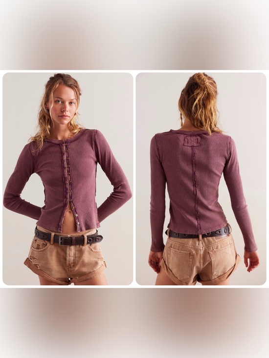 Free People Tops - Free People We The Free It's On Cardi